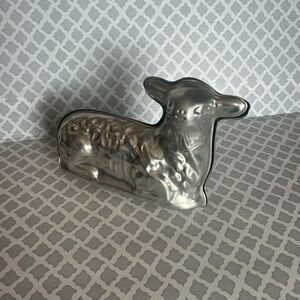 Wilton Silver Lamb Cake Pan
